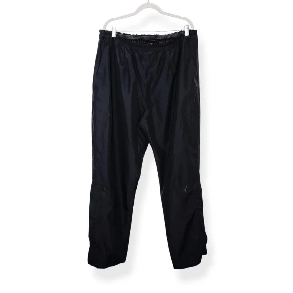 FootJoy DryJoys Men's Black Rain Pants Size XL Waterproof Golf Foot Joy